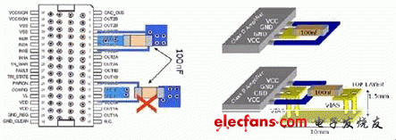 如何避免PCB設(shè)計(jì)限150UF 6.3V制D類放大器性能？