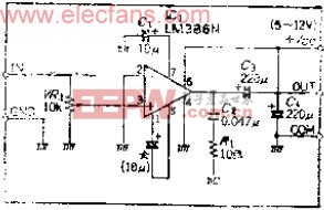 長命命電解電容可在低壓下工作的0.5W音頻功率放大器