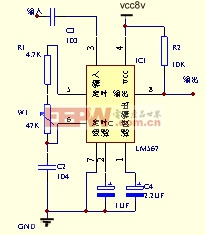 電解電容基于LM567的集成電路應(yīng)用