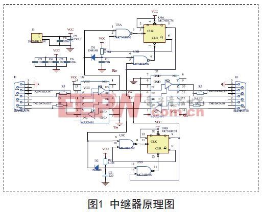 插件固態(tài)電容實(shí)用四線制全雙工RS-485中繼器